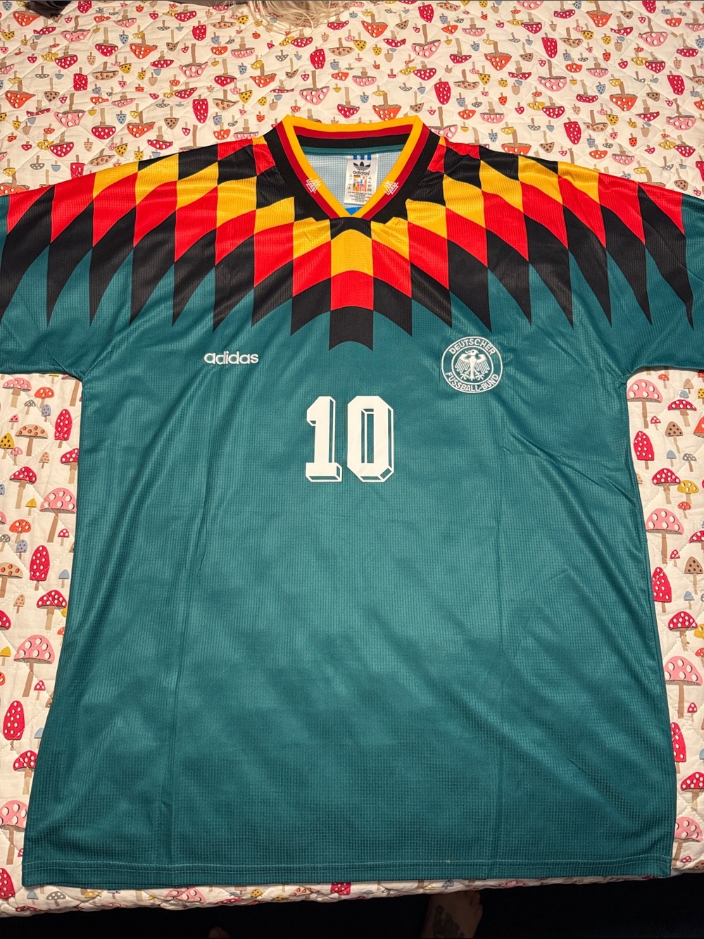 Adidas replica German national team 1994 away soccer jersey size large (see list